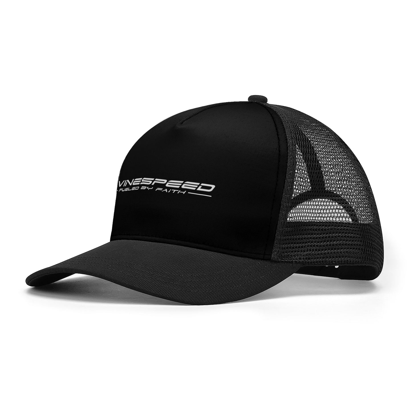 Divine Speed: Fueled By Faith Mesh Baseball Cap