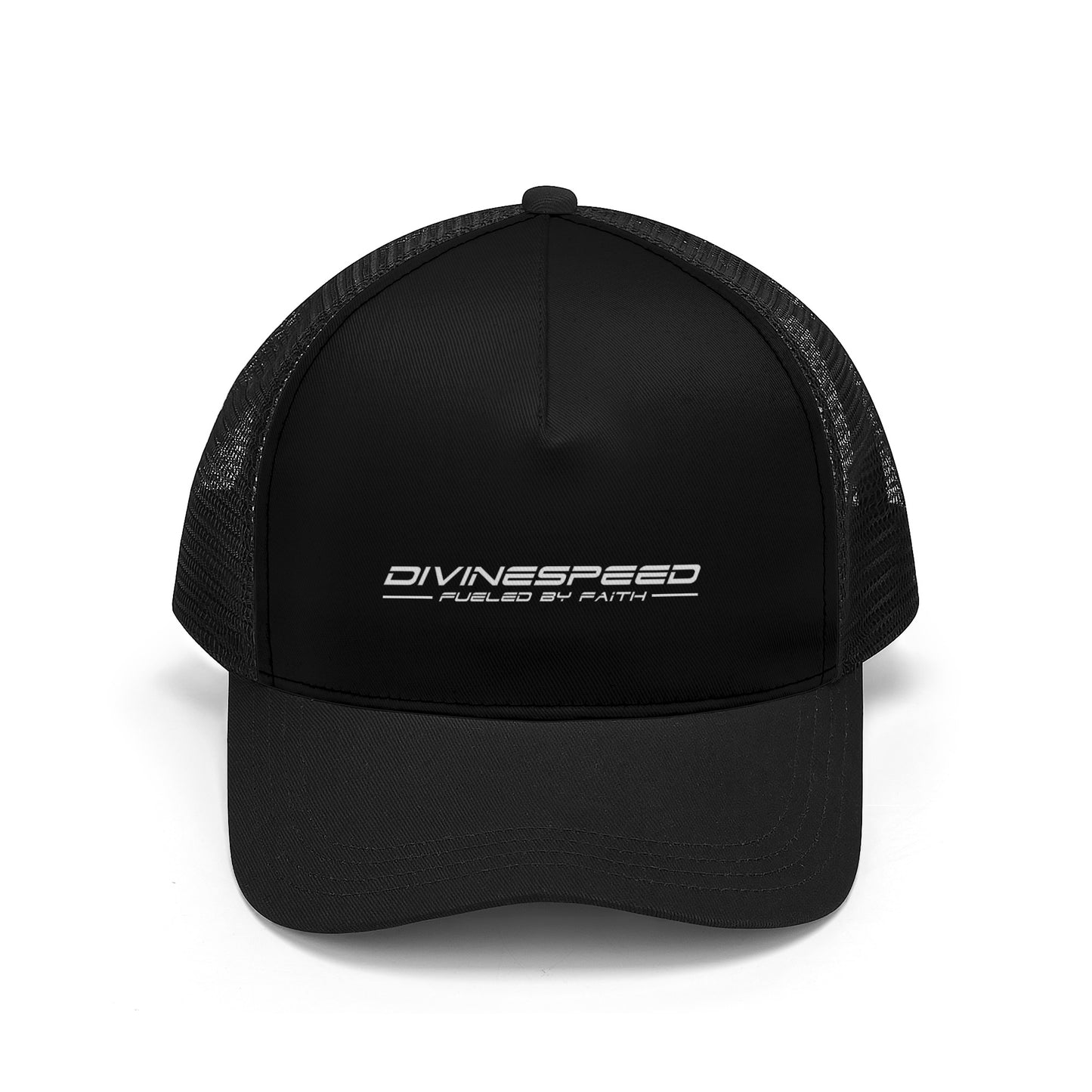 Divine Speed: Fueled By Faith Mesh Baseball Cap