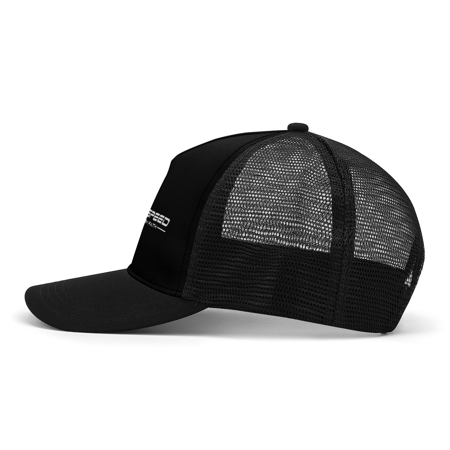 Divine Speed: Fueled By Faith Mesh Baseball Cap