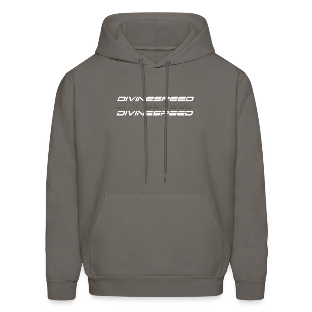 Divine Speed, Father Forgive Them Hoodie - asphalt gray