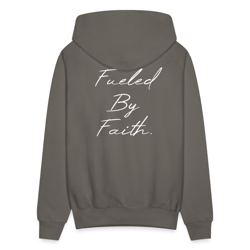 Divine Speed, Fueled By Faith Hoodie - asphalt gray