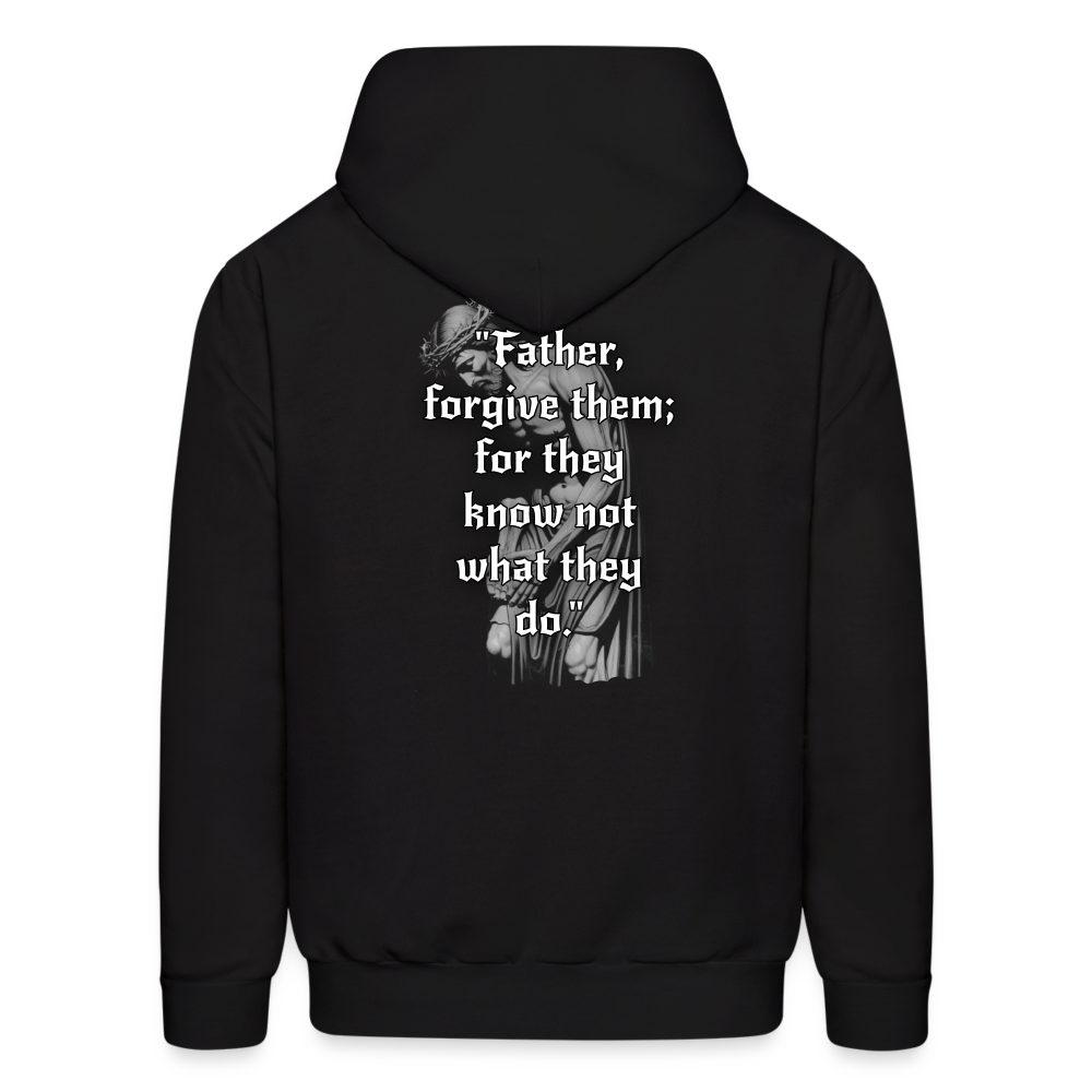 Divine Speed, Father Forgive Them Hoodie - black