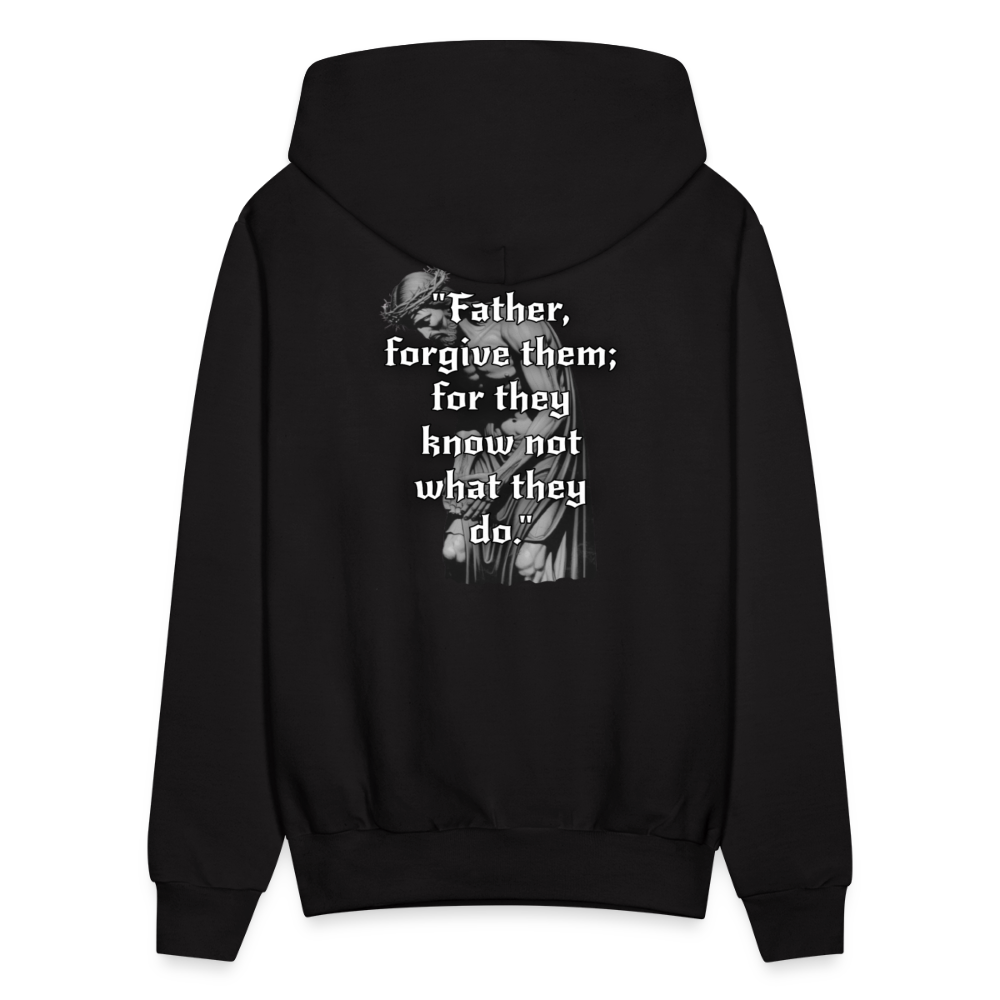 Divine Speed, Father Forgive Them Hoodie - black