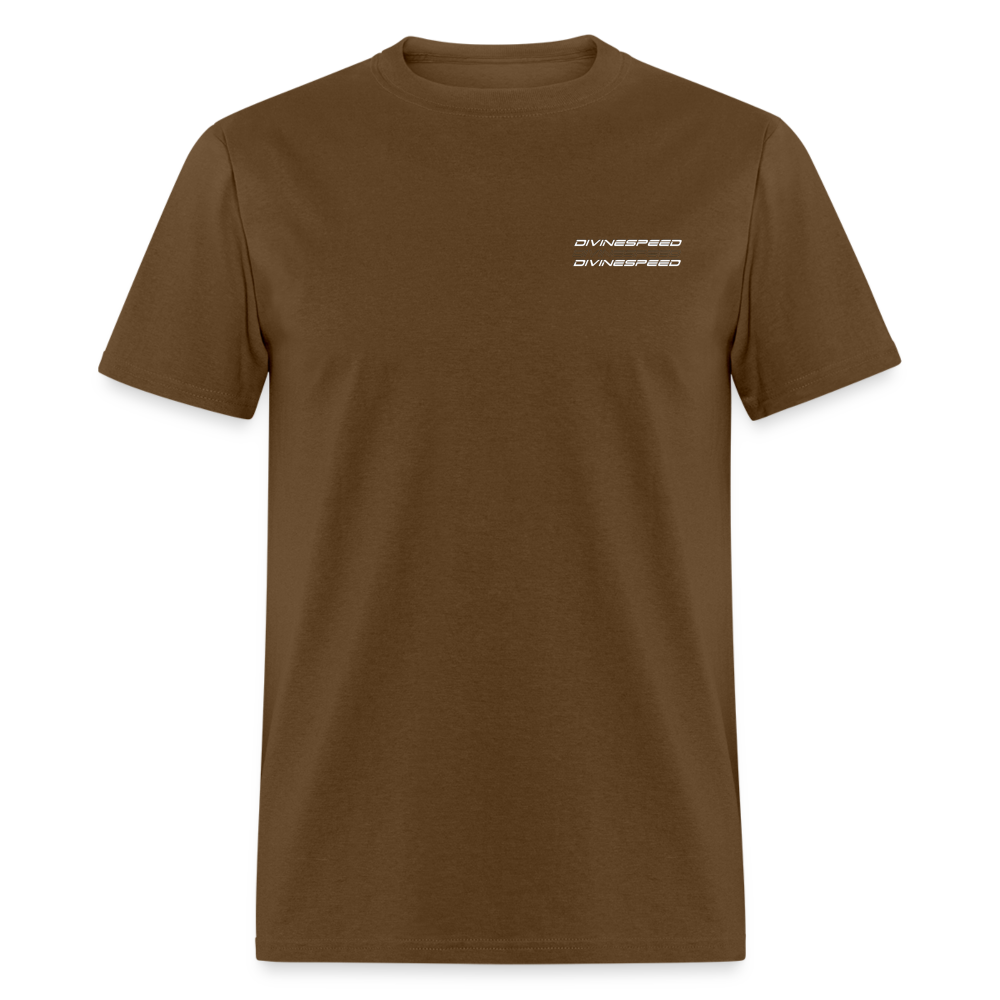 Father Forgive Them T-Shirt - brown