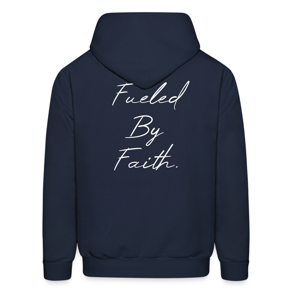 Divine Speed, Fueled By Faith Hoodie - navy