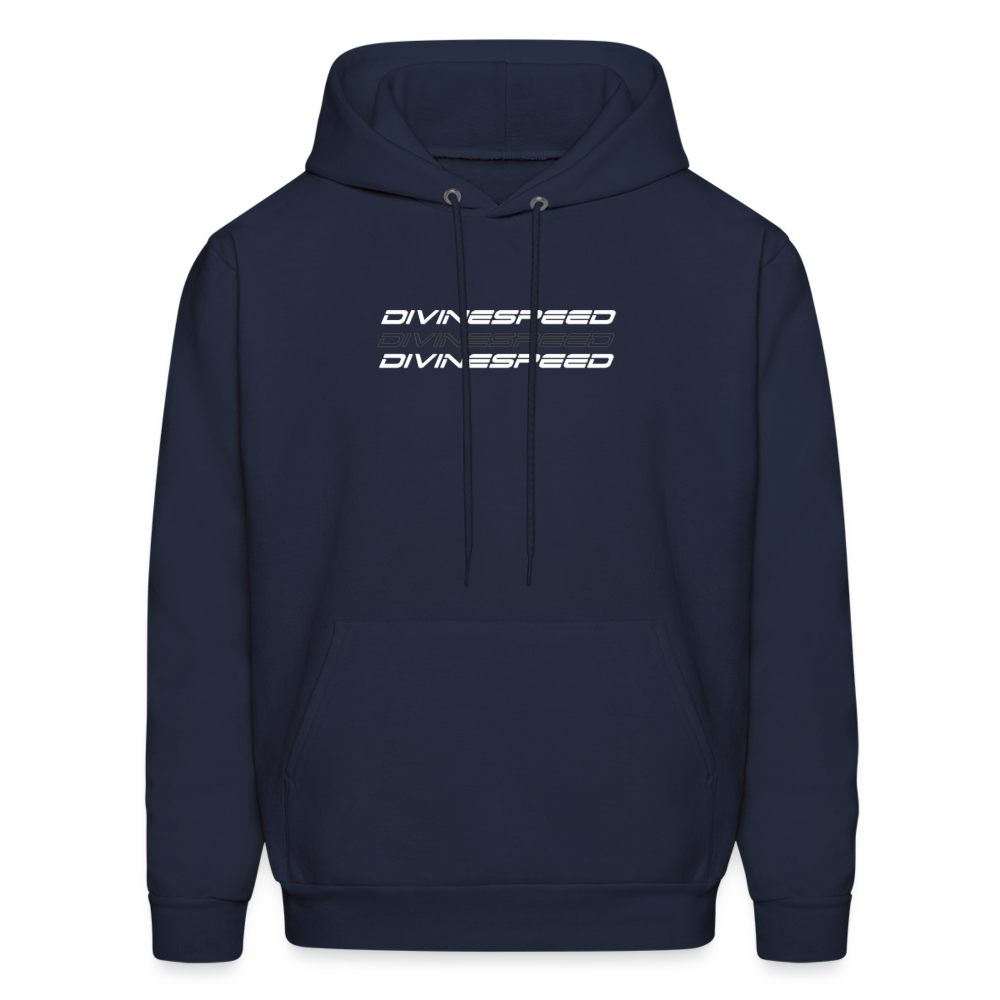 Divine Speed, Fueled By Faith Hoodie - navy