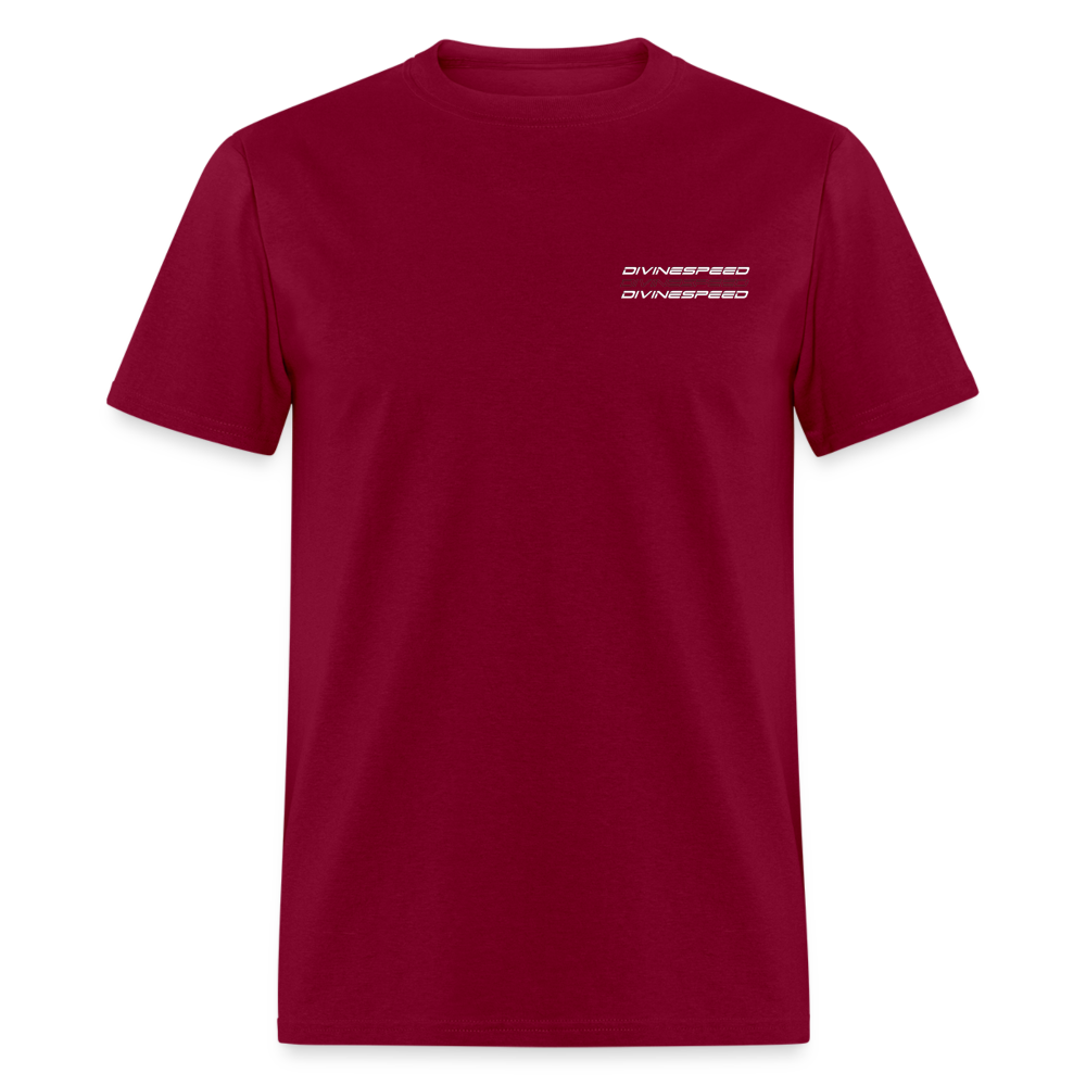 Divine Speed T-Shirt - burgundy