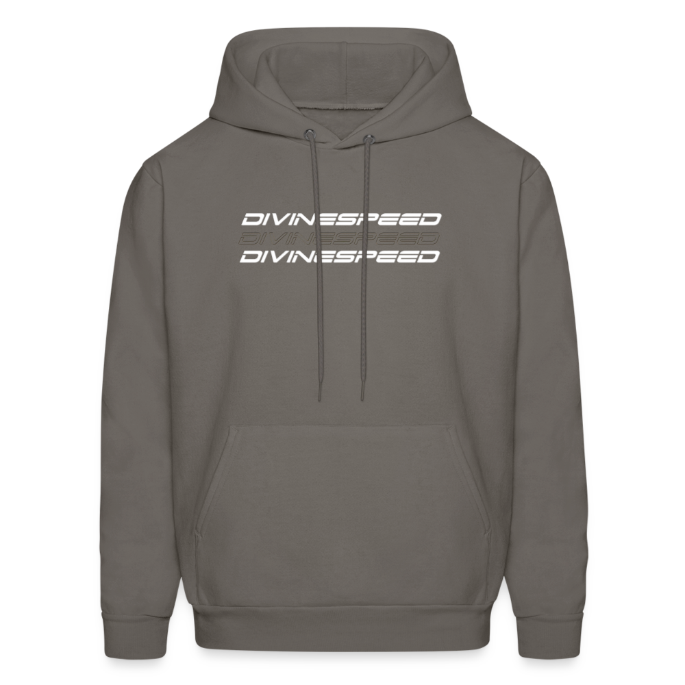 Divine Speed, Fueled By Faith Hoodie - asphalt gray