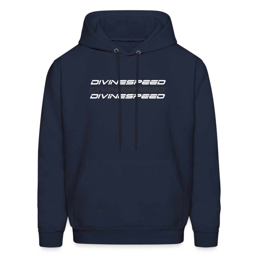 Divine Speed, Fueled By Faith Hoodie - navy