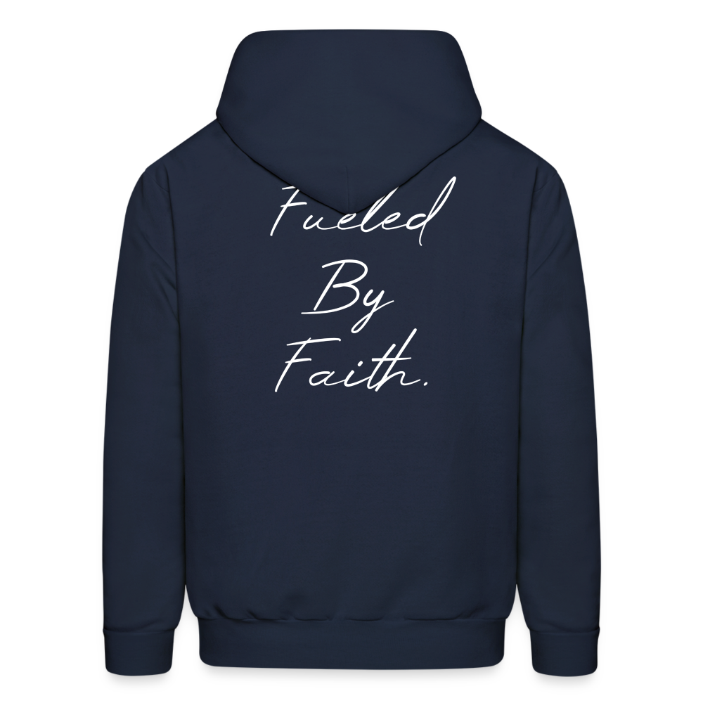 Divine Speed, Fueled By Faith Hoodie - navy