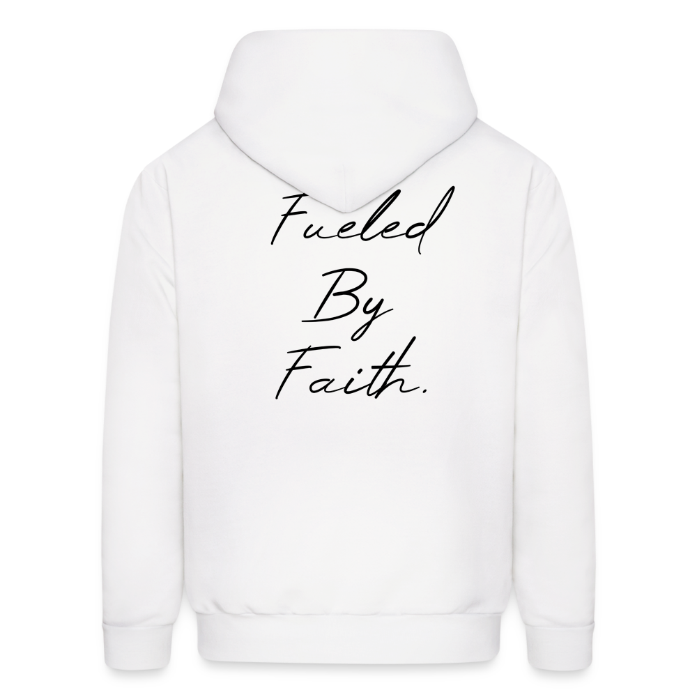 Divine Speed, Fueled By Faith Hoodie - white