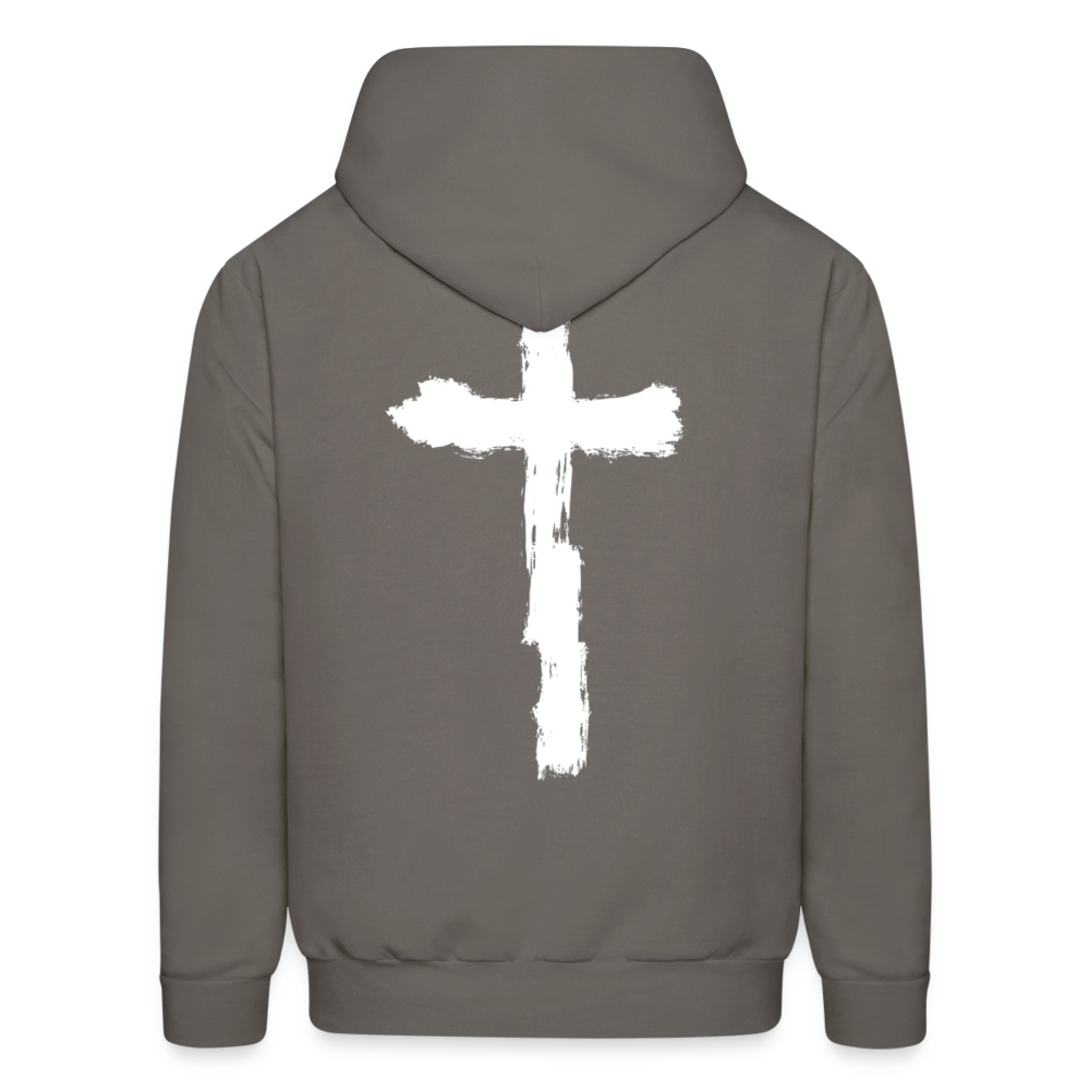 Divine Speed, Cross Hoodie - asphalt gray