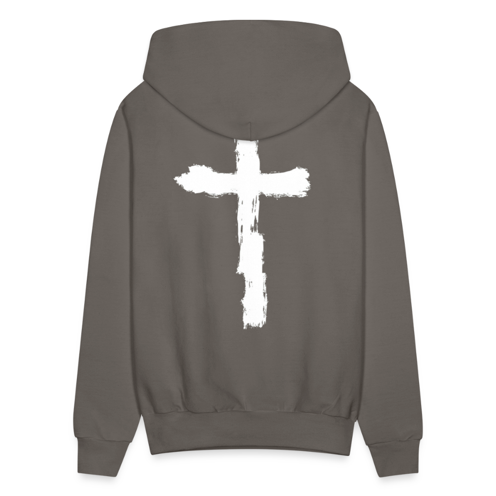 Divine Speed, Cross Hoodie - asphalt gray