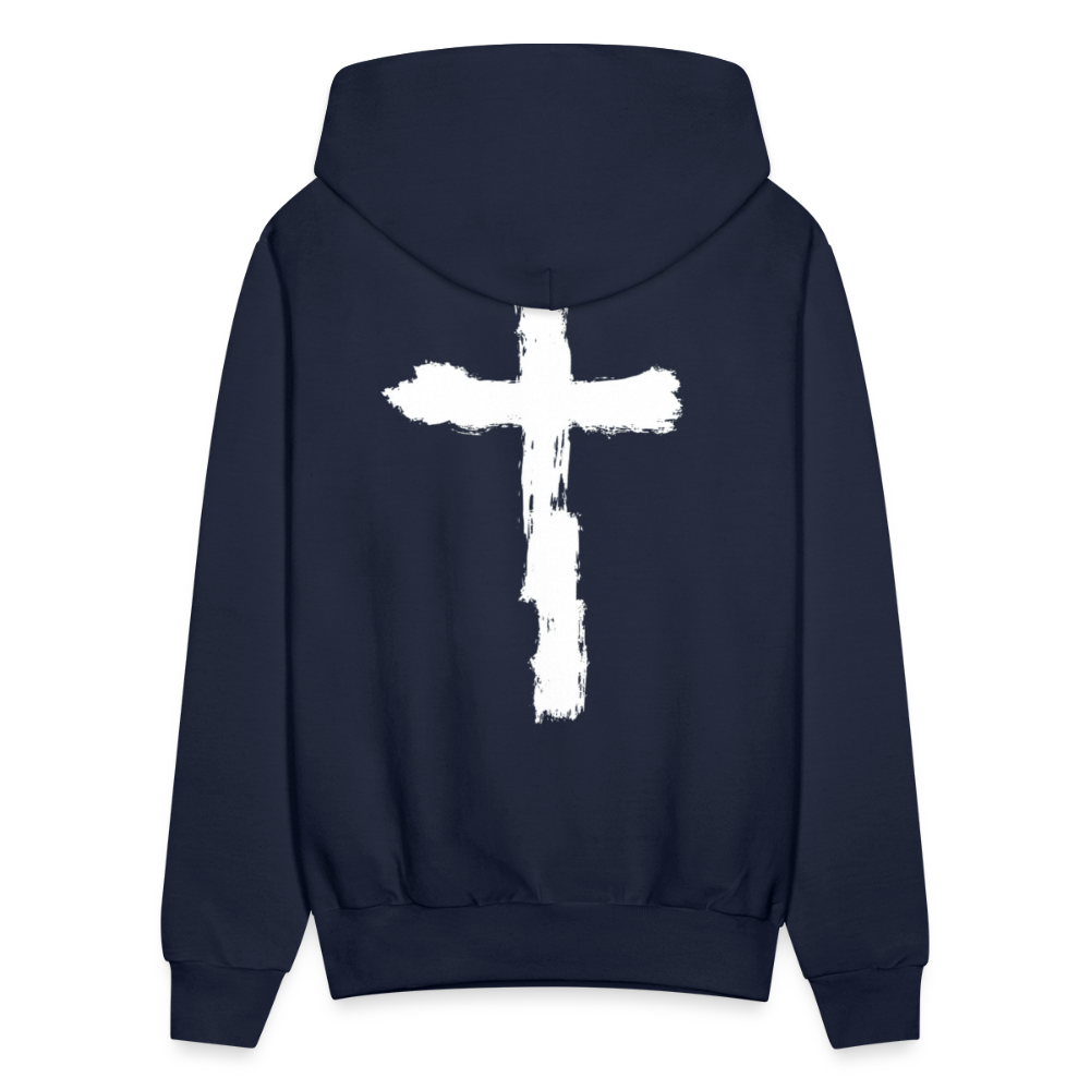 Divine Speed, Cross Hoodie - navy